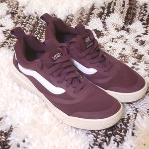 Vans Ultra Range laceup sneaker maroon/plum men's 7 women's 8.5